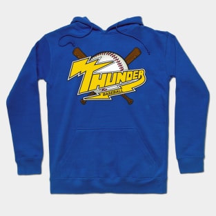 Thunder Baseball Team Logo Hoodie